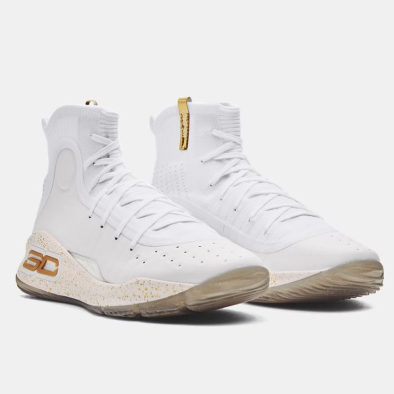 Jual Sepatu Basket Under Armour Curry 4 Retro White Gold Original 1298306-111 - v3.ncrsport.com