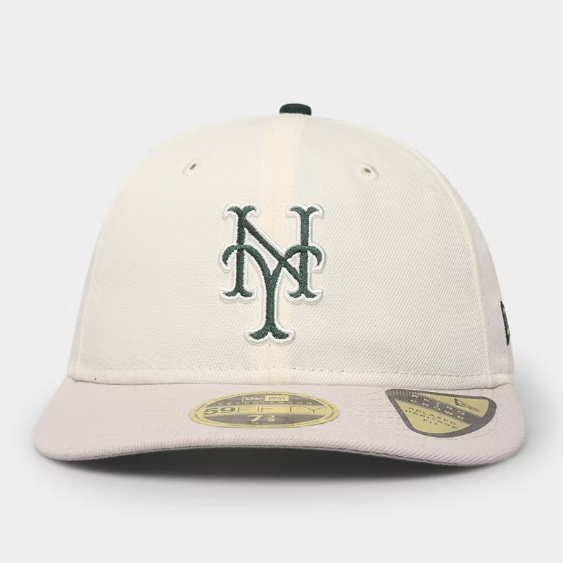 Jual Topi Sneakers New Era New York Mets 59Fifty Retro Crown Fitted Chrome White Original 13108247 - v3.ncrsport.com