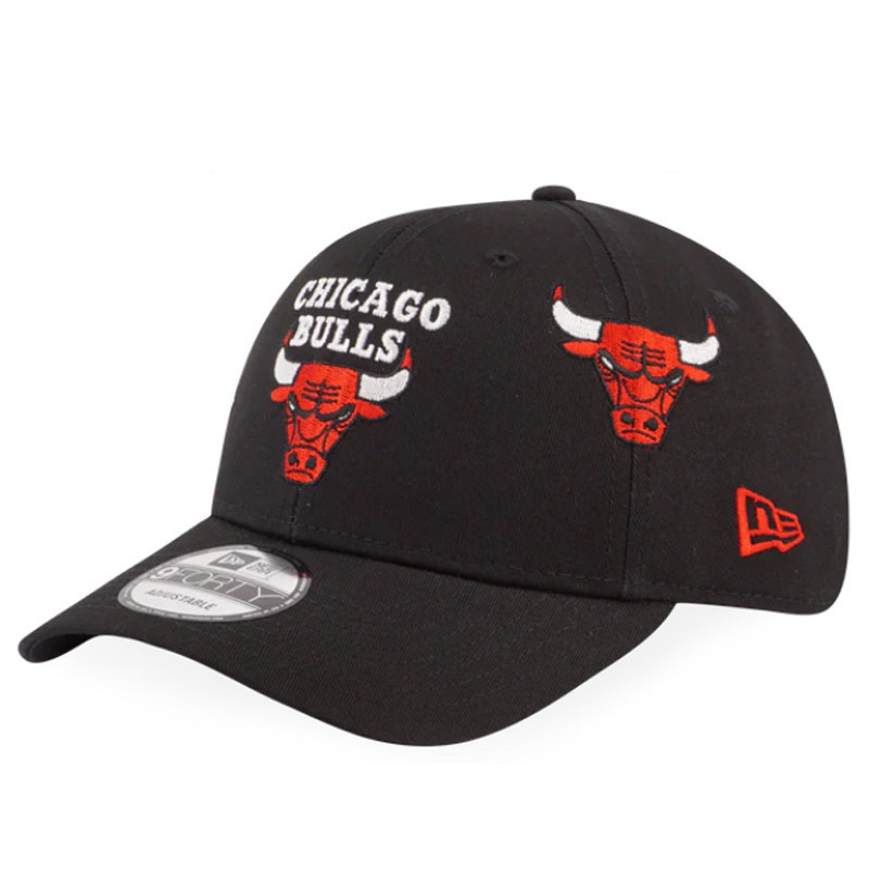 Jual Topi Basket New Era Chicago Bulls League Multi Logos 9Forty Cap Black Original 13335879 - v3.ncrsport.com