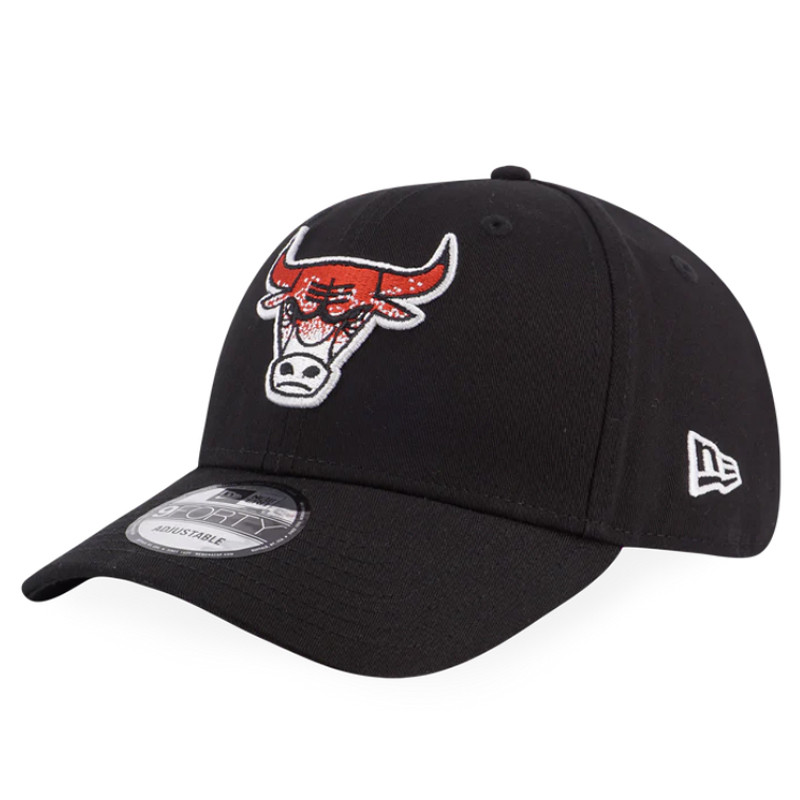 Jual Topi Basket New Era 9Forty Gradient Infill Chicago Bulls Cap Black Original 13529361 - v3.ncrsport.com