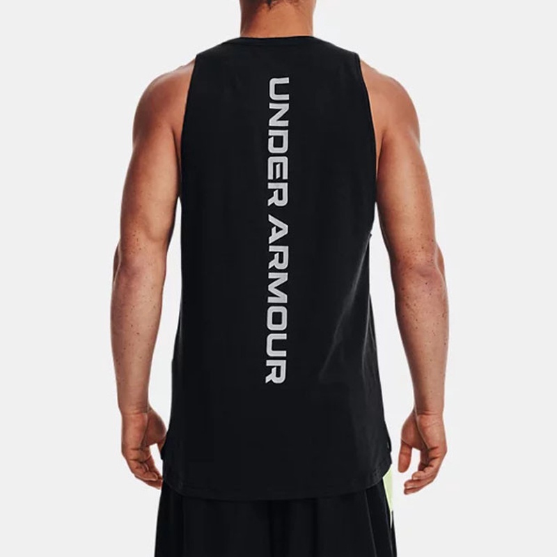 Jual Baju Training Under Armour Baseline Cotton Tank Sleeveless Top Black Original 1361901-003 - v3.ncrsport.com