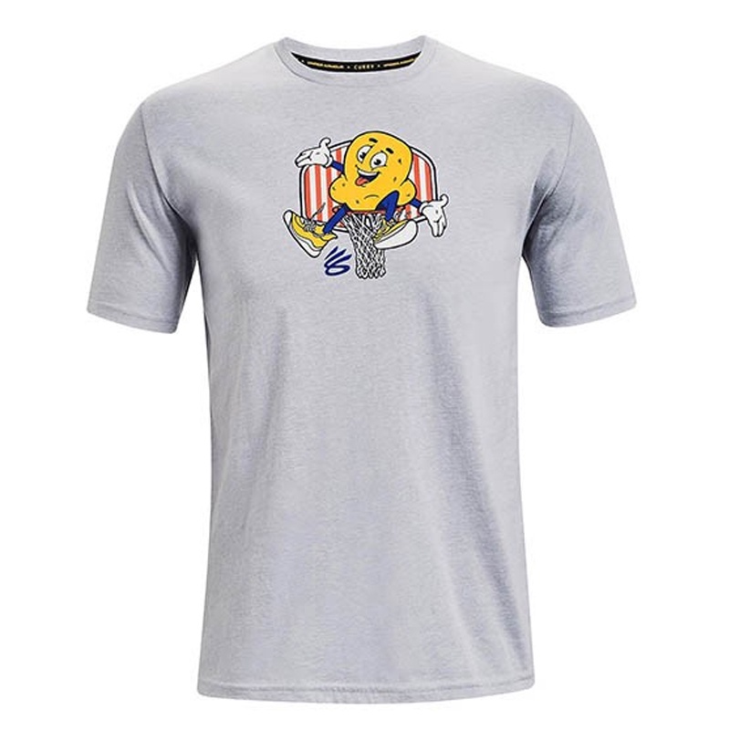 Jual Baju Sneakers Under Armour Curry Popcorn Short Sleeve Tee Grey Original 1362001-012 - v3.ncrsport.com