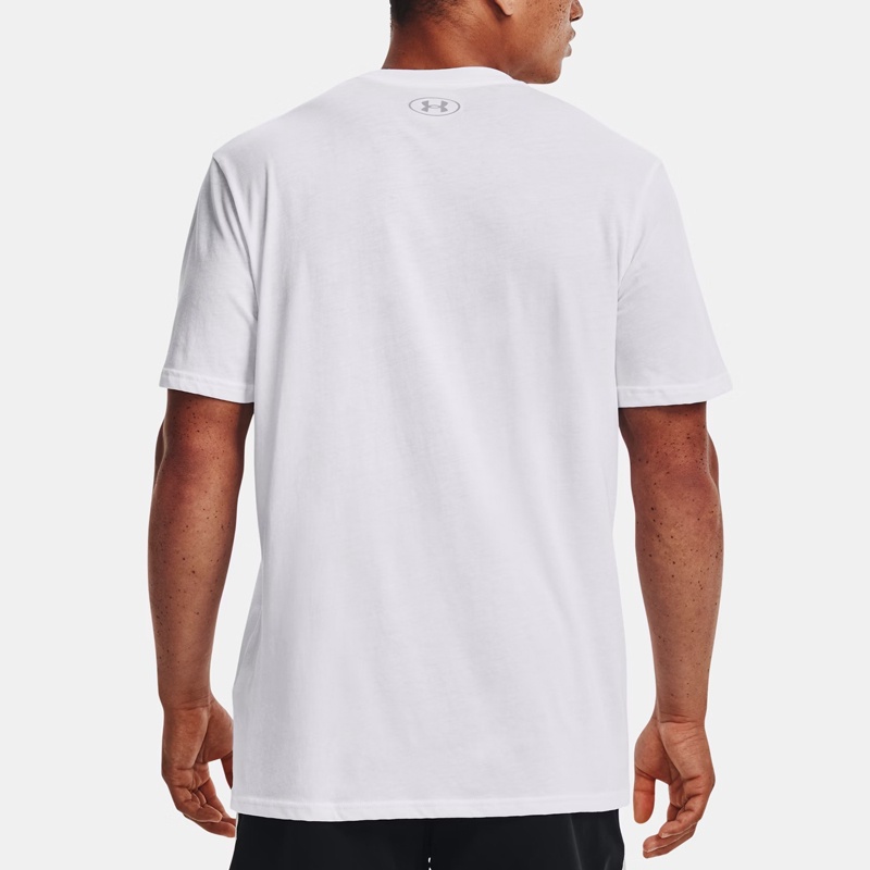 Jual Baju Basket Under Armour Basketball Bodega Short Sleeve Tee White Original 1370235-100 - v3.ncrsport.com