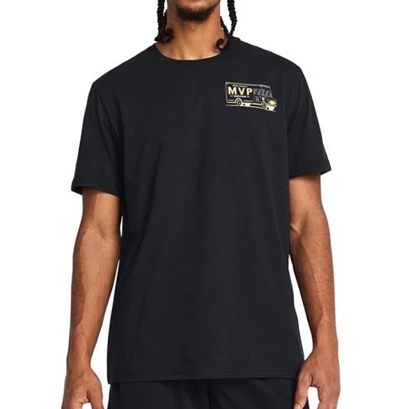 Jual Baju Basket Under Armour Mvp Services Tee Black Original 1384288-001 - v3.ncrsport.com