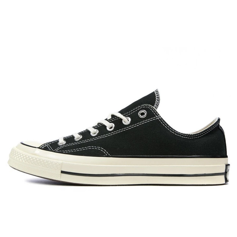 Jual Sepatu Sneakers Converse Chuck 70 Ox Low Top Black Egret Original 162058C - v3.ncrsport.com