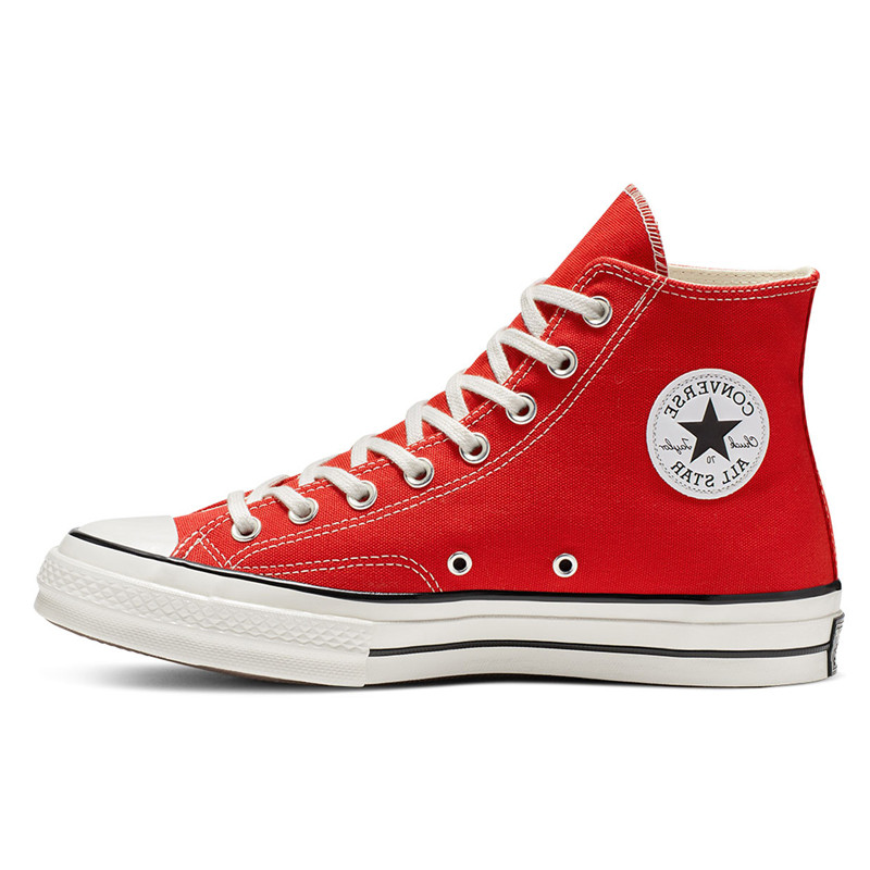 Beli Sepatu Sneakers Converse Chuck Taylor All Star 70 Hi Enamel Red Original 164944C