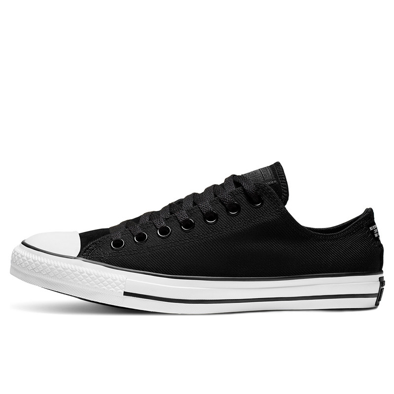 Jual Sepatu Sneakers Converse Chuck Taylor All Star Twill Black Original 166240C - v3.ncrsport.com