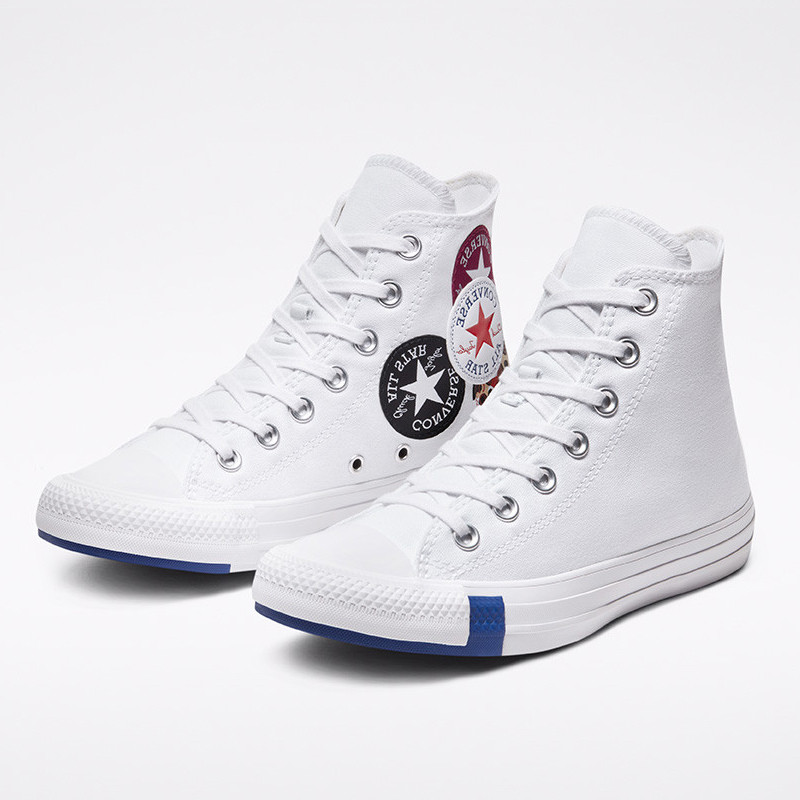 Jual Sepatu Sneakers Converse Logo Play Chuck Taylor All Star High White Original 166735C - v3.ncrsport.com