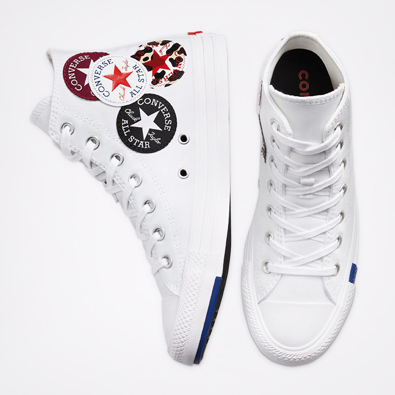 Jual Sepatu Sneakers Converse Logo Play Chuck Taylor All Star High White Original 166735C - v3.ncrsport.com