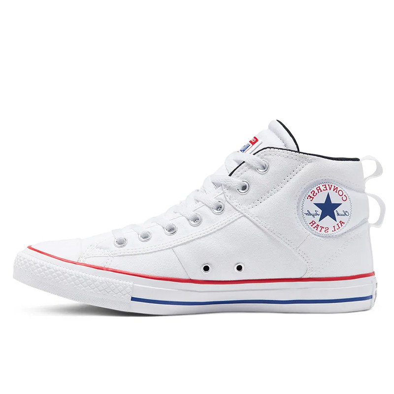Beli Sepatu Sneakers Converse Chuck Taylor All Star Cs Mid White Original 166970C