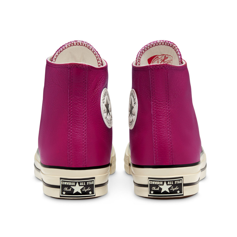 Jual Sepatu Sneakers Converse Chuck 70 Seasonal Leather Rose Maroon Original 167063C - v3.ncrsport.com