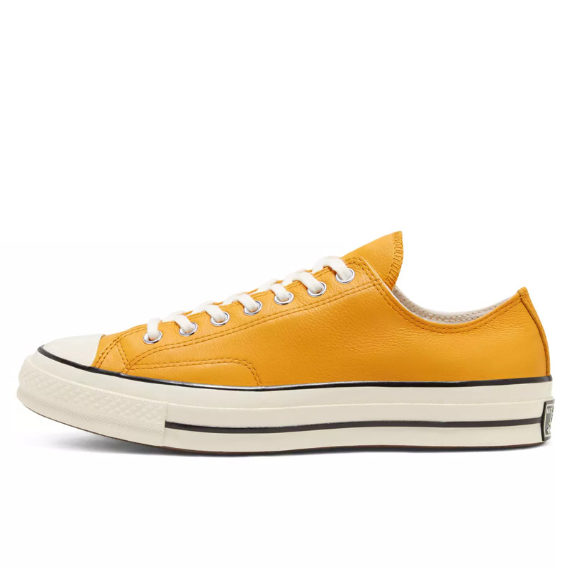 Jual Sepatu Sneakers Converse Chuck 70 Seasonal Leather Sunflower Gold Original Termurah di Indonesia v3.ncrsport