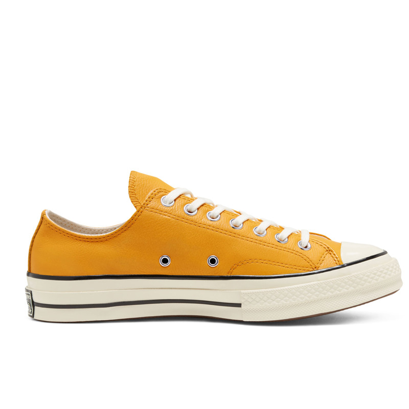 Jual Sepatu Sneakers Converse Chuck 70 Seasonal Leather Sunflower Gold Original 167066C - v3.ncrsport.com
