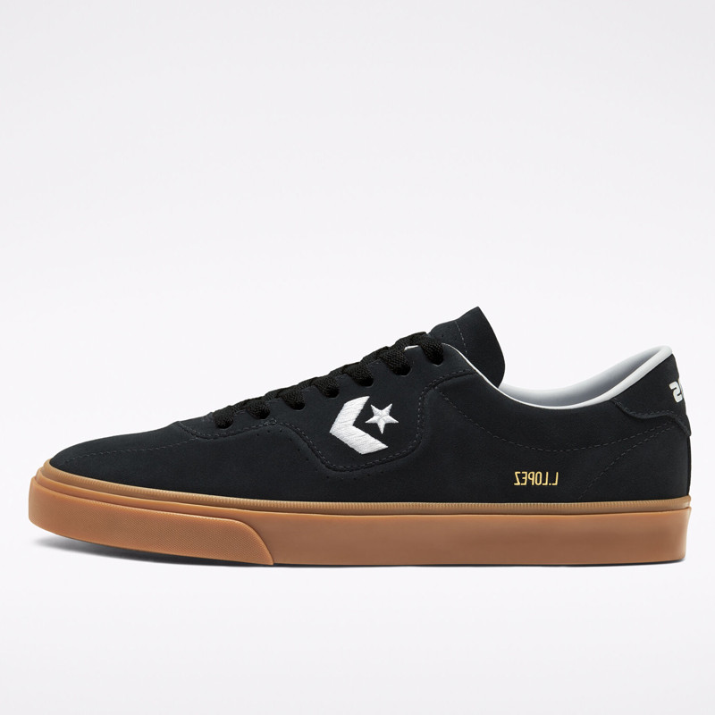 Jual Sepatu Sneakers Converse Louie Lopez Pro Skate Black Gum Original 167618C - v3.ncrsport.com