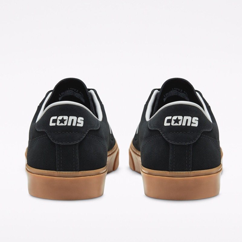 Jual Sepatu Sneakers Converse Louie Lopez Pro Skate Black Gum Original 167618C - v3.ncrsport.com
