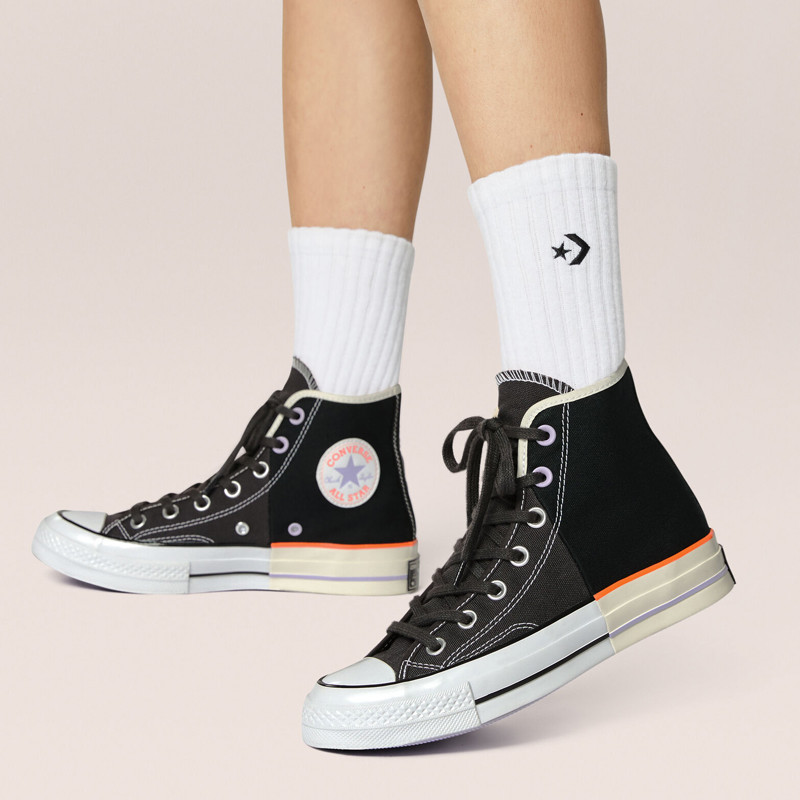 Jual Sepatu Sneakers Wanita Converse Wmns Sunblocked Chuck 70 Black Original 167668C - v3.ncrsport.com