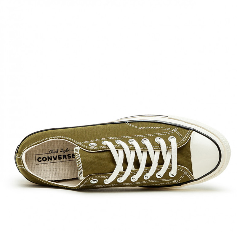 Jual Sepatu Sneakers Converse Color Vintage Canvas Chuck 70 Dark Green Original 171568C - v3.ncrsport.com