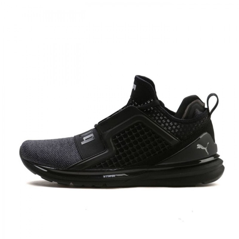 Jual Sepatu Sneakers Puma Ignite Limitless Knit Black Original 189987-02 - v3.ncrsport.com