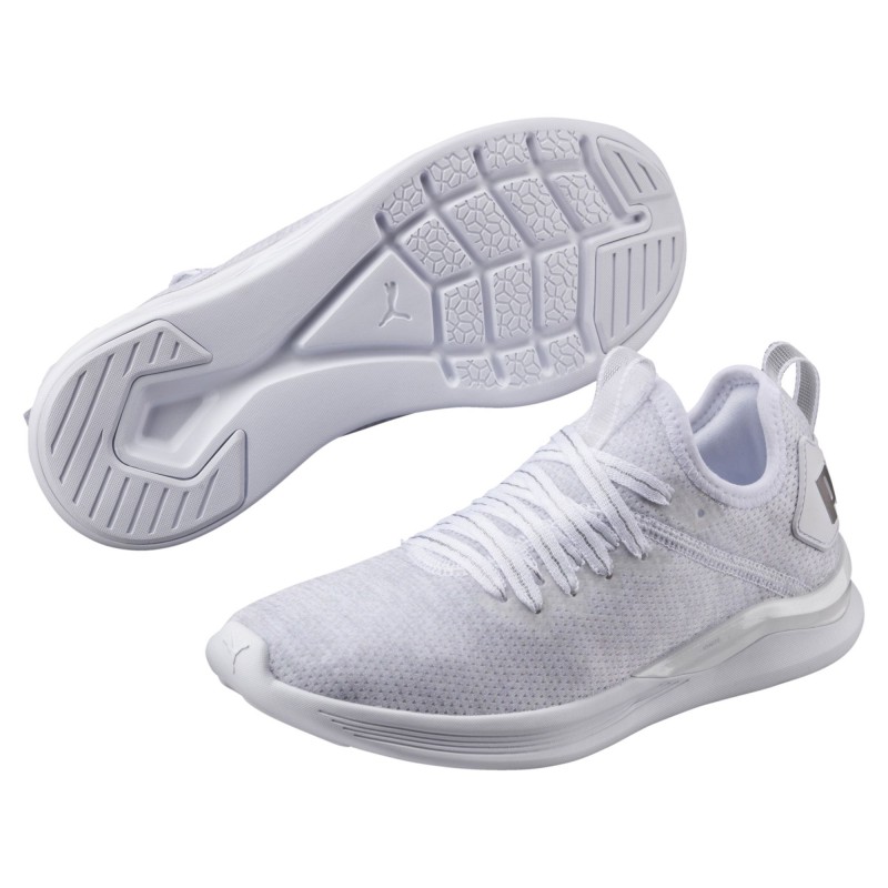 Jual Sepatu Lari Wanita Puma Wmns Ignite Flash Evoknit Ep White Original 190961-02 - v3.ncrsport.com