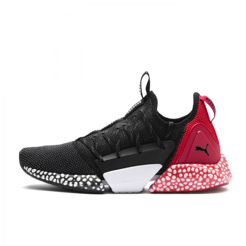 Jual Sepatu Lari Puma Hybrid Rocket Runner Black Red Original 191592-01 - v3.ncrsport.com
