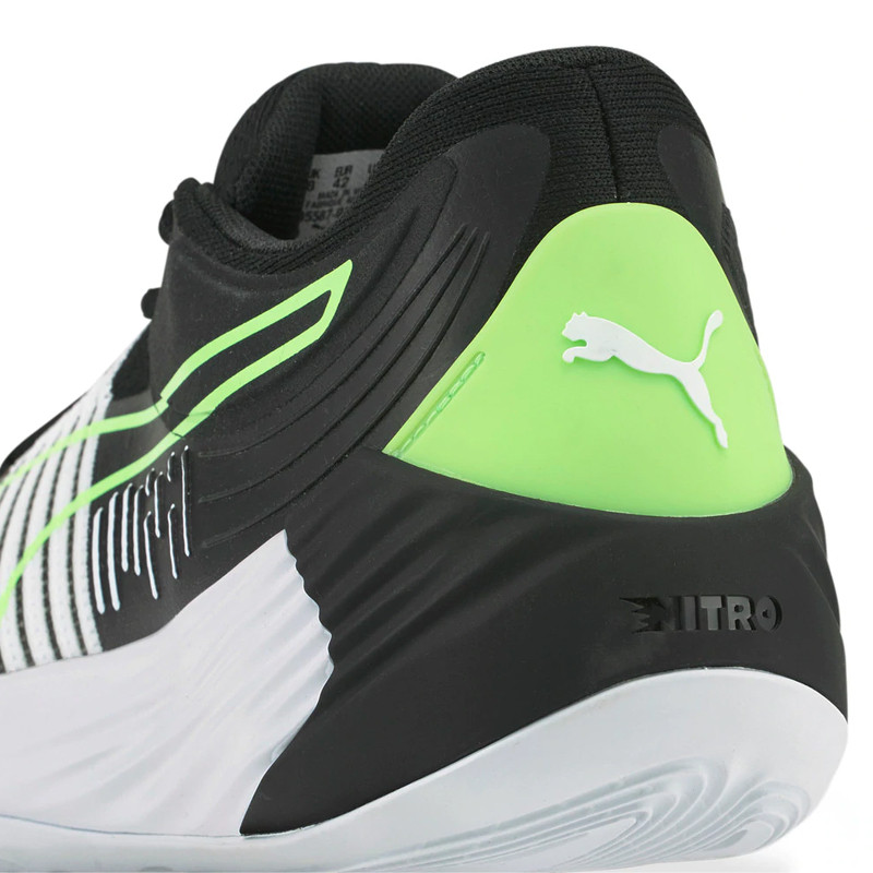 Jual Sepatu Basket Puma Fusion Nitro Spectra Black Green Glare Original 19558701 - v3.ncrsport.com