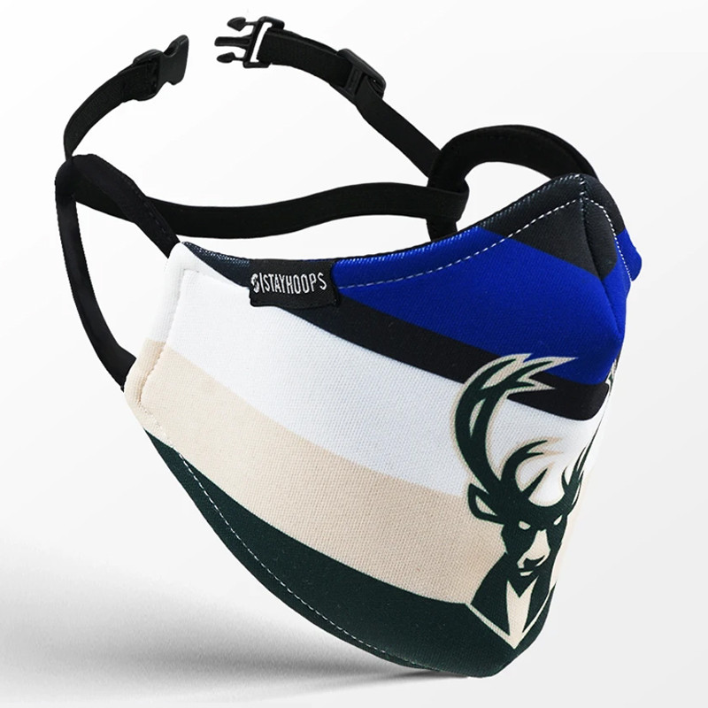 Jual Masker Basket Stay Hoops Bucks Mask Multicolor Original 195604 - v3.ncrsport.com