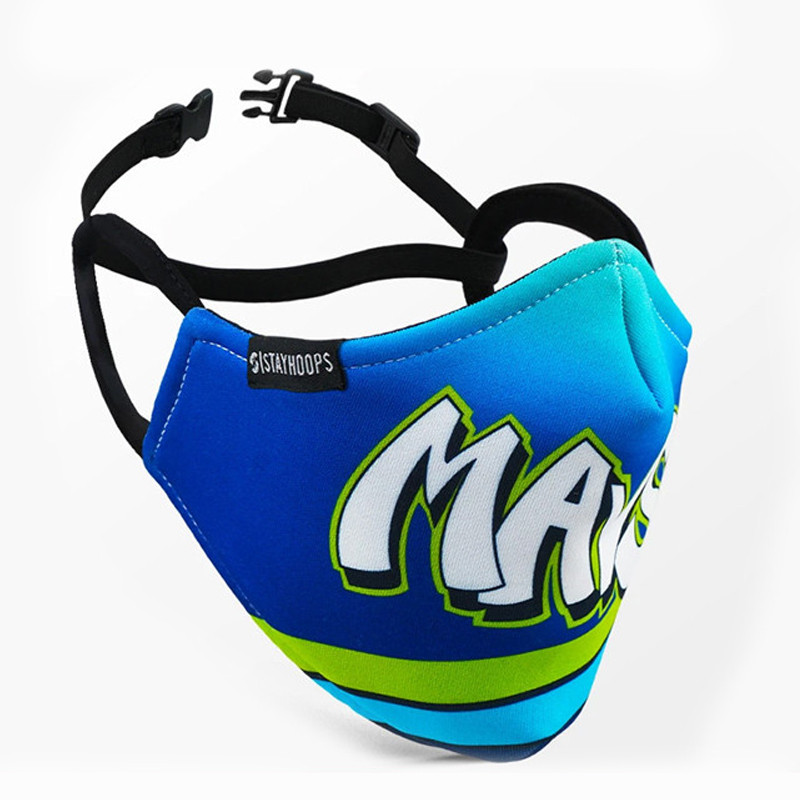 Jual Masker Basket Stay Hoops City Pack Mavs Mask Blue Original 195804 - v3.ncrsport.com