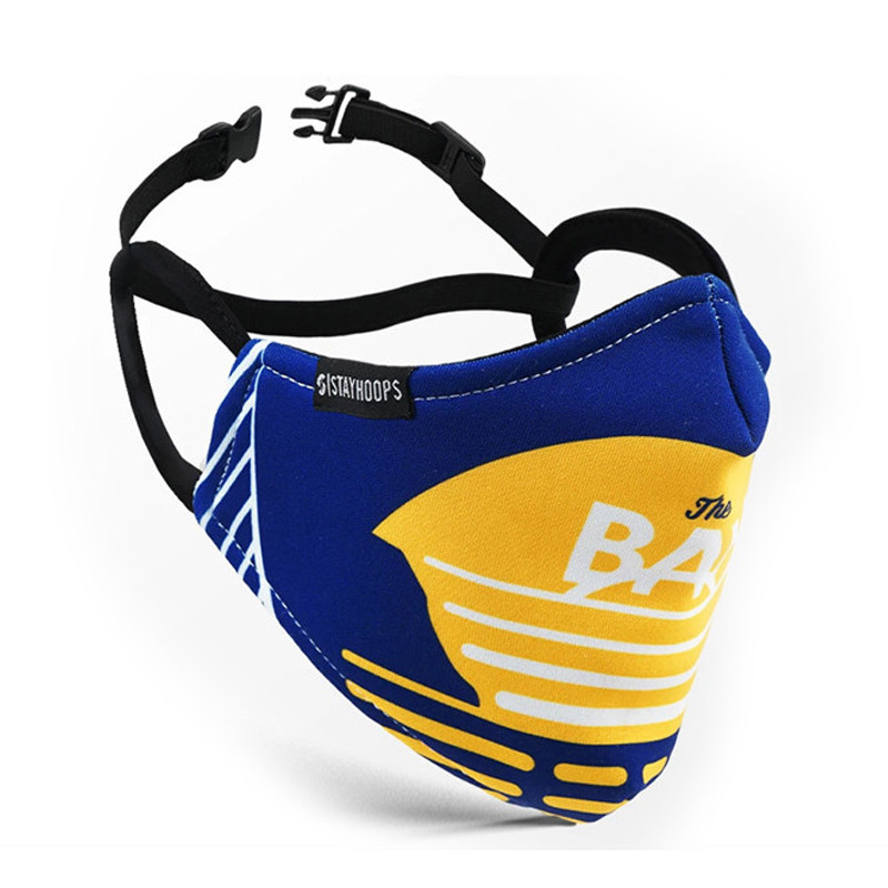 Jual Masker Basket Stay Hoops The Bay Mask Blue Original 196004 - v3.ncrsport.com