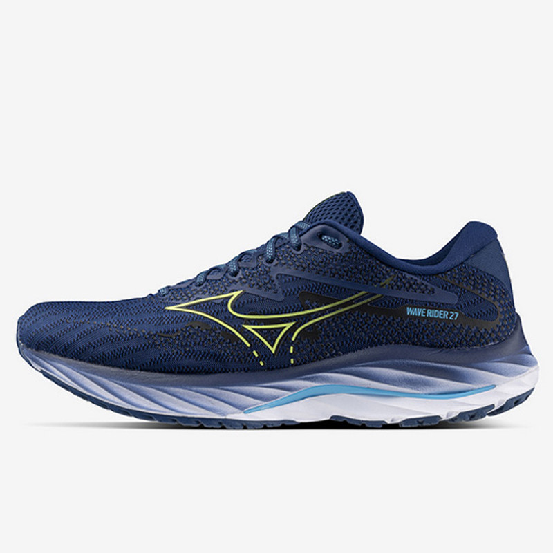 Beli Sepatu Lari Mizuno Wave Rider 27 Navy Peony Original 1Gc230353