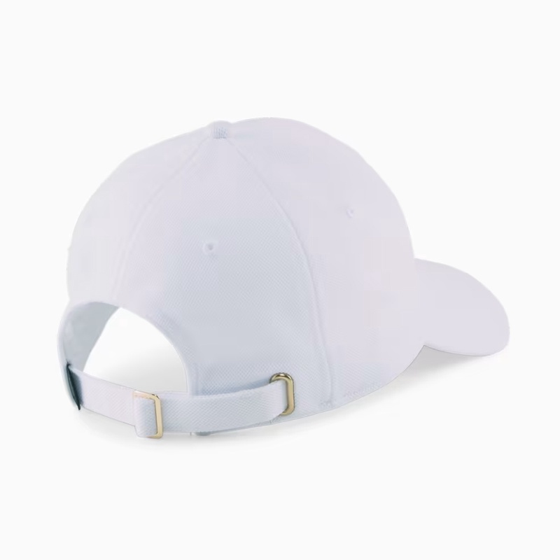 Jual Topi Sneakers Puma Gold Metal Cat Cap White Original 2415802 - v3.ncrsport.com