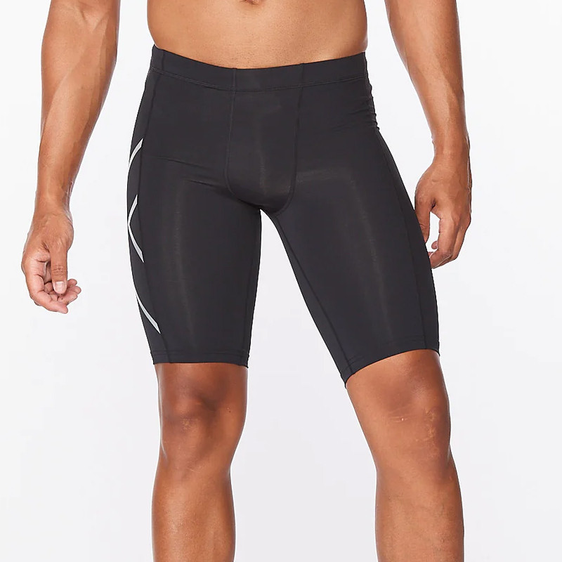 Jual Celana Lari 2Xu Core Compression Shorts Black Silver Original 2Xuma3851Bbs - v3.ncrsport.com