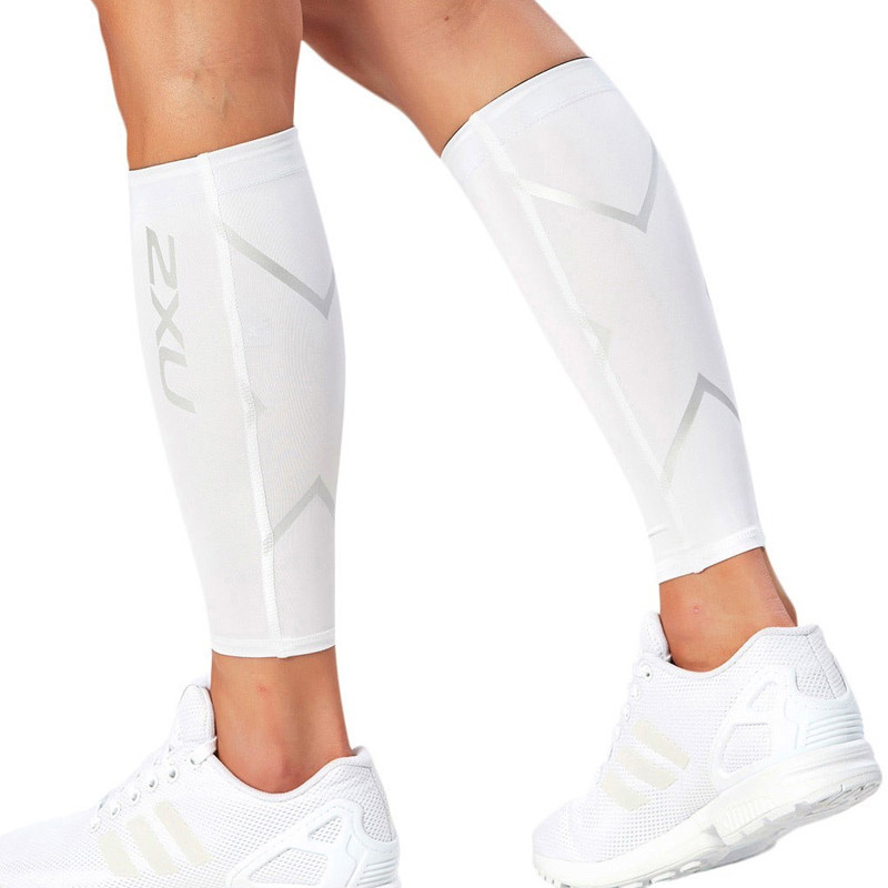 Jual Aksesoris Lari 2Xu Unisex Compression Calf Guards White Original 2Xuua1987Bwh - v3.ncrsport.com