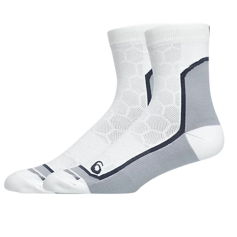 Beli Kaos Kaki Lari Asics Road Quarter Socks Brilliant White Original 3013A853-103