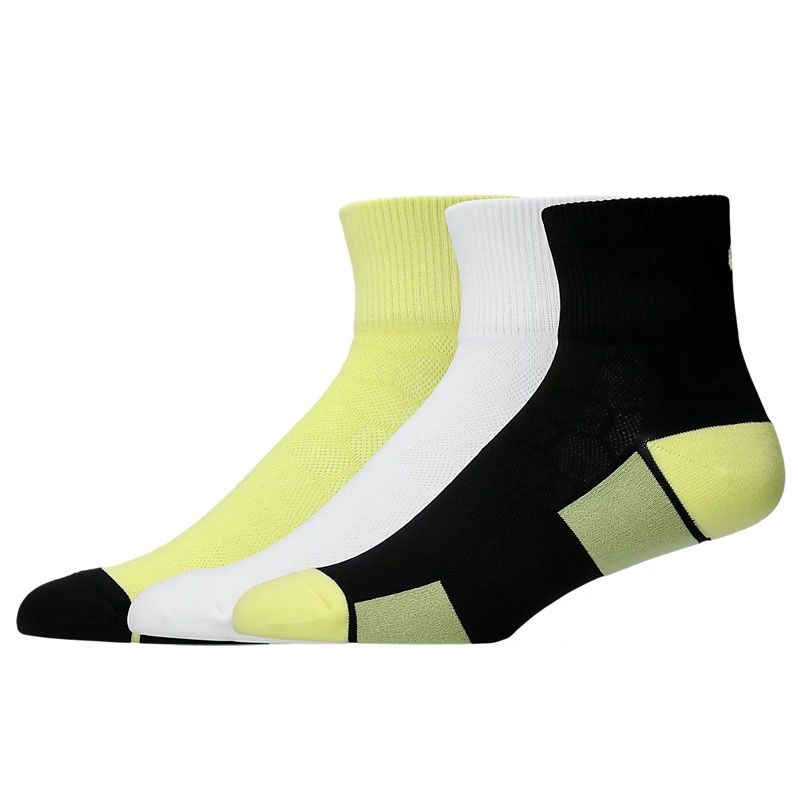 Jual Kaos Kaki Lari Asics Running Quarter 3P Multicolor Original 3013B010.800 - v3.ncrsport.com