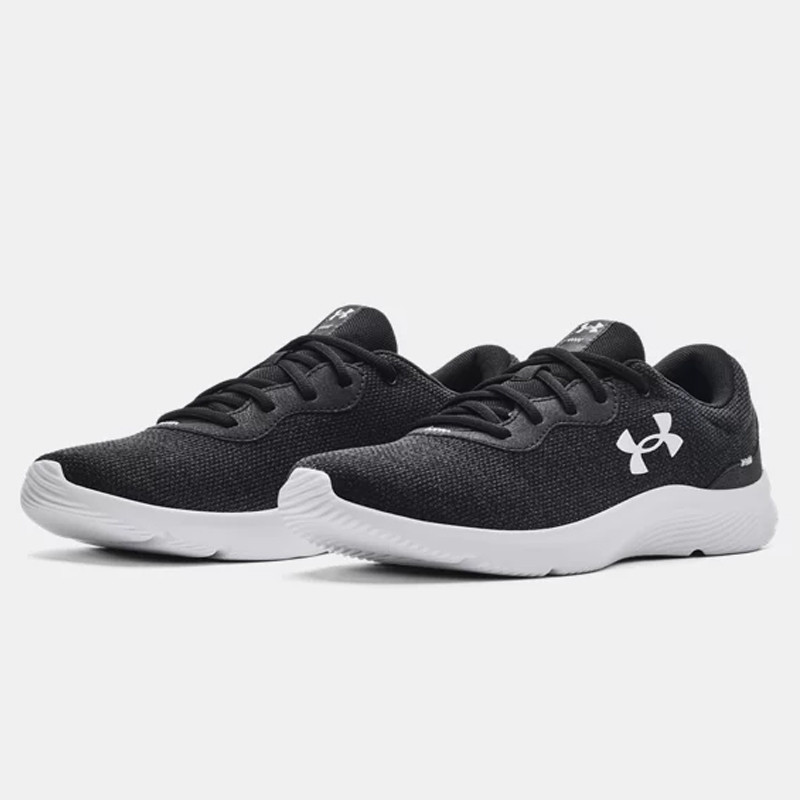 Jual Sepatu Lari Under Armour Mojo 2 Black White Original 3024134-001 - v3.ncrsport.com