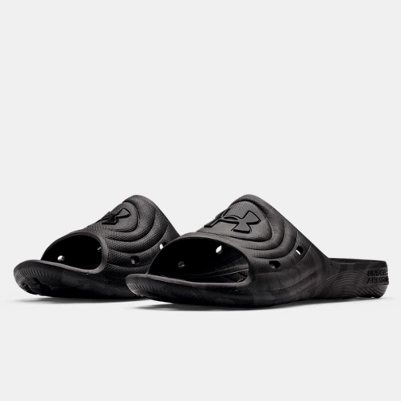 Jual Sandal Sneakers Under Armour Ua Locker Camo Slides Black Original 3024449-002 - v3.ncrsport.com