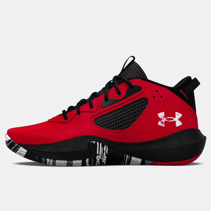 Beli Sepatu Basket Under Armour Ua Lockdown 6 Red Original 3025616-600