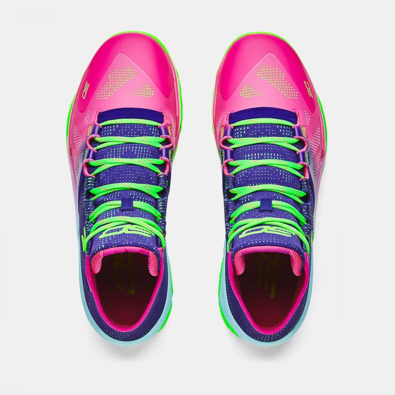 Jual Sepatu Basket Under Armour Curry 2 Northern Lights Multicolor Original 3026052-600 - v3.ncrsport.com