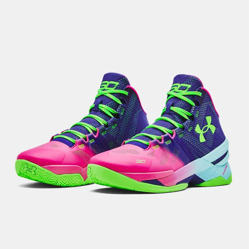 Jual Sepatu Basket Under Armour Curry 2 Northern Lights Multicolor Original 3026052-600 - v3.ncrsport.com