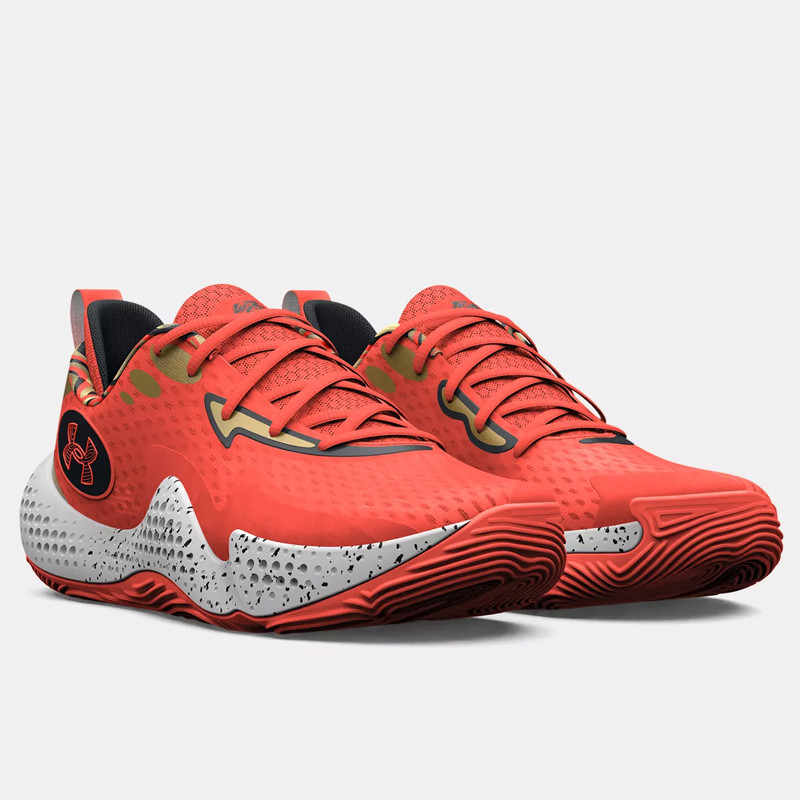 Jual Sepatu Basket Under Armour Ua Spawn 5 Let's 3 After Burn Original 3026892-800 - v3.ncrsport.com