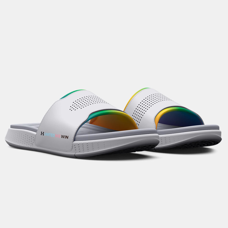 Jual Sandal Training Under Armour Ua Ansa Elevate Pride Slides White Original 3026956-100 - v3.ncrsport.com