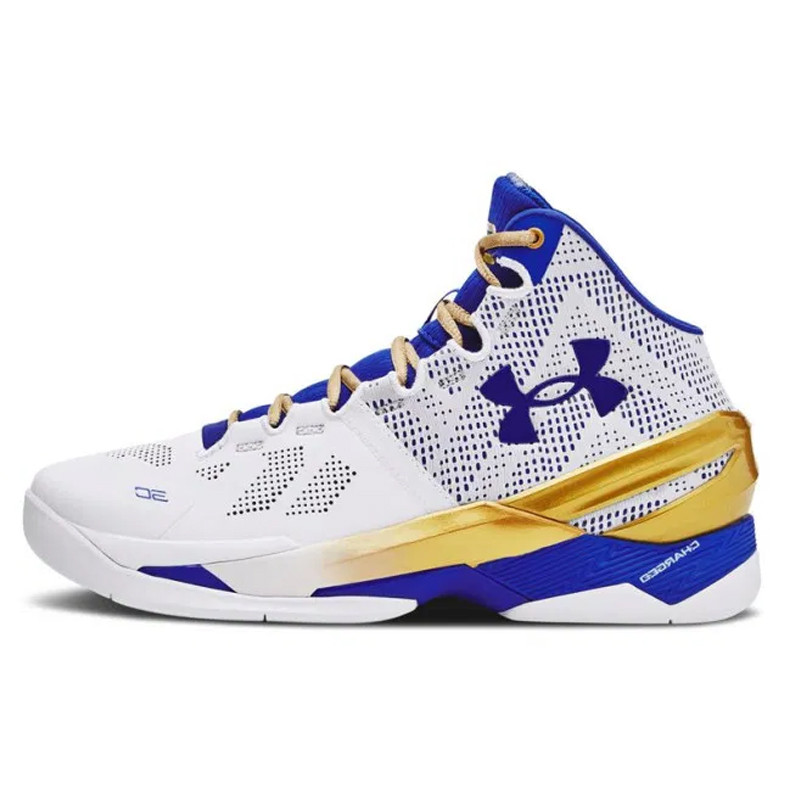 Jual Sepatu Basket Under Armour Curry 2 Retro Gold Rings White Original 3027361-100 - v3.ncrsport.com