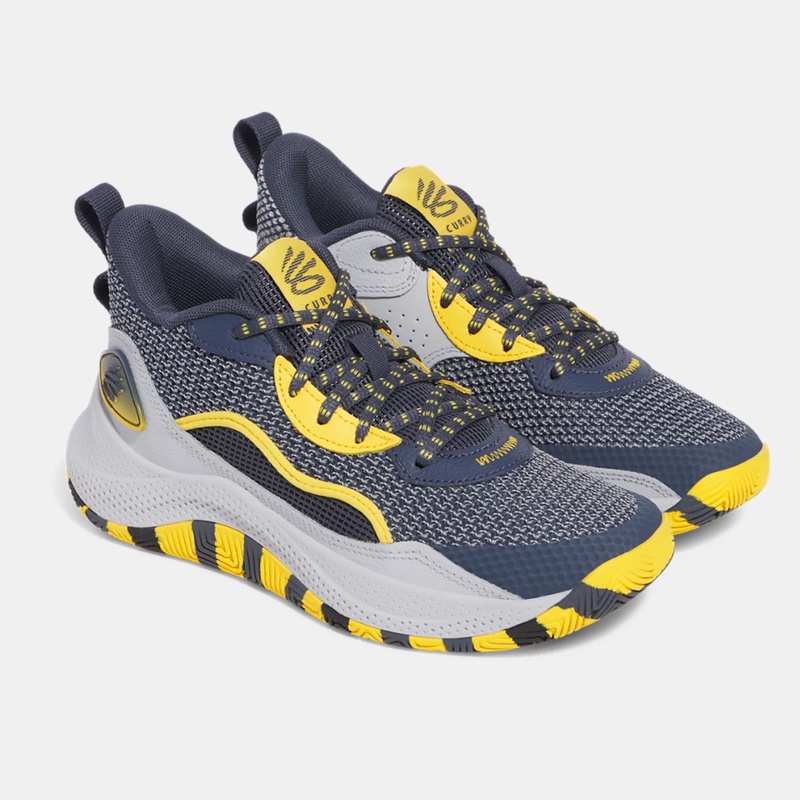 Jual Sepatu Basket Anak Under Armour Curry 3Z 24 Gs Downpour Gray Original 3027627-044 - v3.ncrsport.com