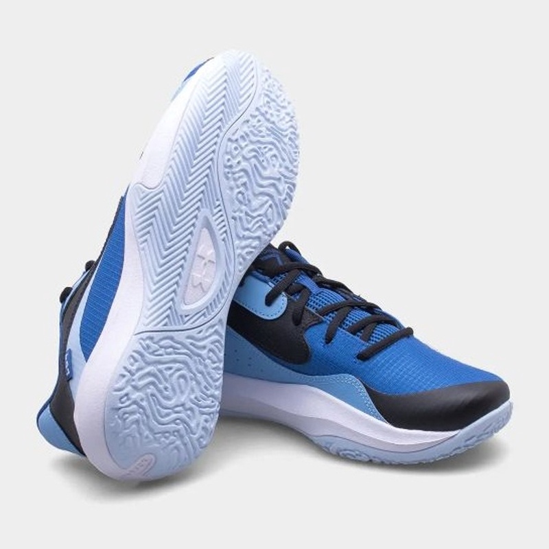 Jual Sepatu Basket Under Armour Ua Lockdown 7 Low Blue Original 3027646-401 - v3.ncrsport.com