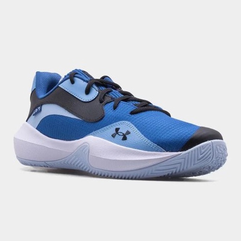 Jual Sepatu Basket Under Armour Ua Lockdown 7 Low Blue Original 3027646-401 - v3.ncrsport.com