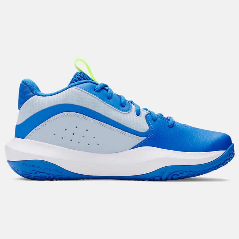 Jual Sepatu Basket Under Armour Ua Lockdown 7 Blue Calm - Blue Atlantis - Metallic Blue Calm Original 3028512-453 - v3.ncrsport.com