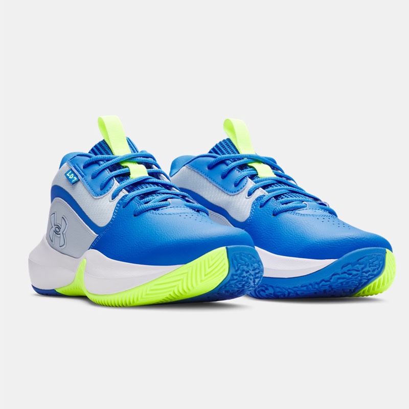 Jual Sepatu Basket Under Armour Ua Lockdown 7 Blue Calm - Blue Atlantis - Metallic Blue Calm Original 3028512-453 - v3.ncrsport.com