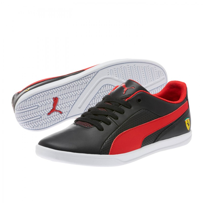 Jual Sepatu Sneakers Puma Scuderia Ferrari Selezione Black Red Original 305905-05 - v3.ncrsport.com