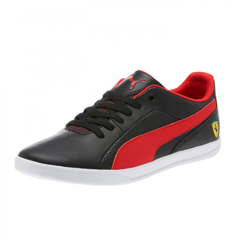 Jual Sepatu Sneakers Puma Scuderia Ferrari Selezione Black Red Original 305905-05 - v3.ncrsport.com