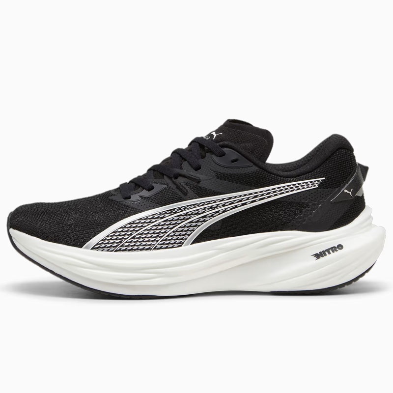 Beli Sepatu Lari Puma Deviate Nitro 3 Puma Black-Puma White Original 309707-01